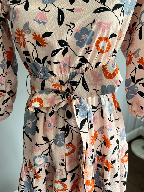 Kate Spade New York Floral Garden Seersucker Dress - Picture 5 of 12